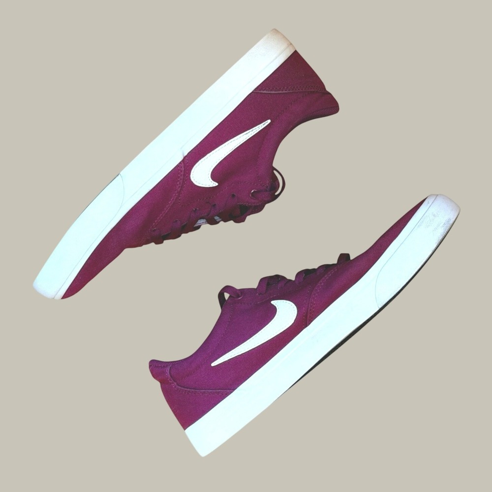 Nike SB Charge Canvas Berry Magenta Skate Shoes CN5269-502 Womens 11